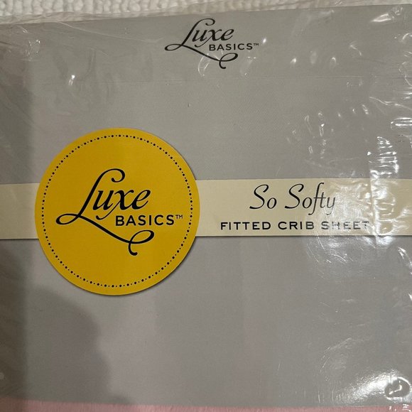 LUXE BASICS SO SOFTY FITTED CRIB SHEET - Picture 4 of 6